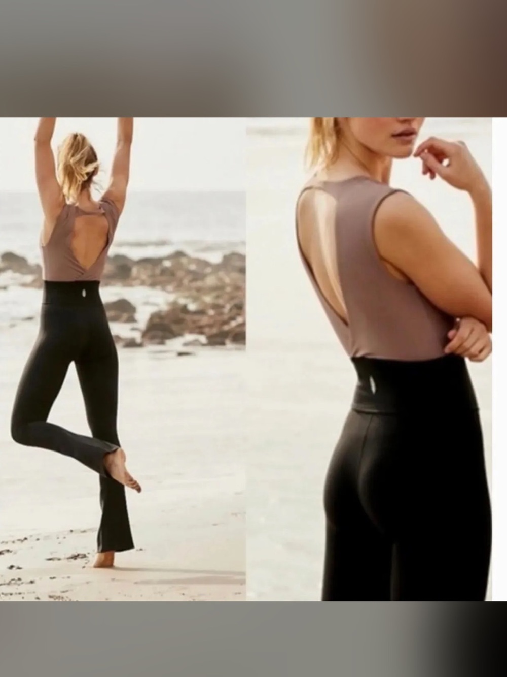FINAL SALE Free People Movement High Beams Onesie Jumpsuit - Picture 2 of 9